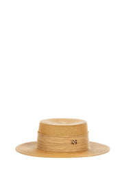 Γυναικείο Καπέλο raffia σε φυσικό χρώμα Rinascimento