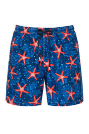 Ανδρικό μαγιό με αστερίες και κοράλλια Saint Barth MC2