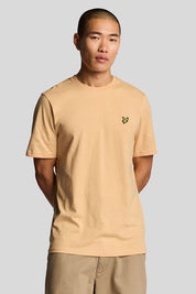 Ανδρικό Κοντομάνικο T-shirt με λογότυπο άμμος Lyle & Scott