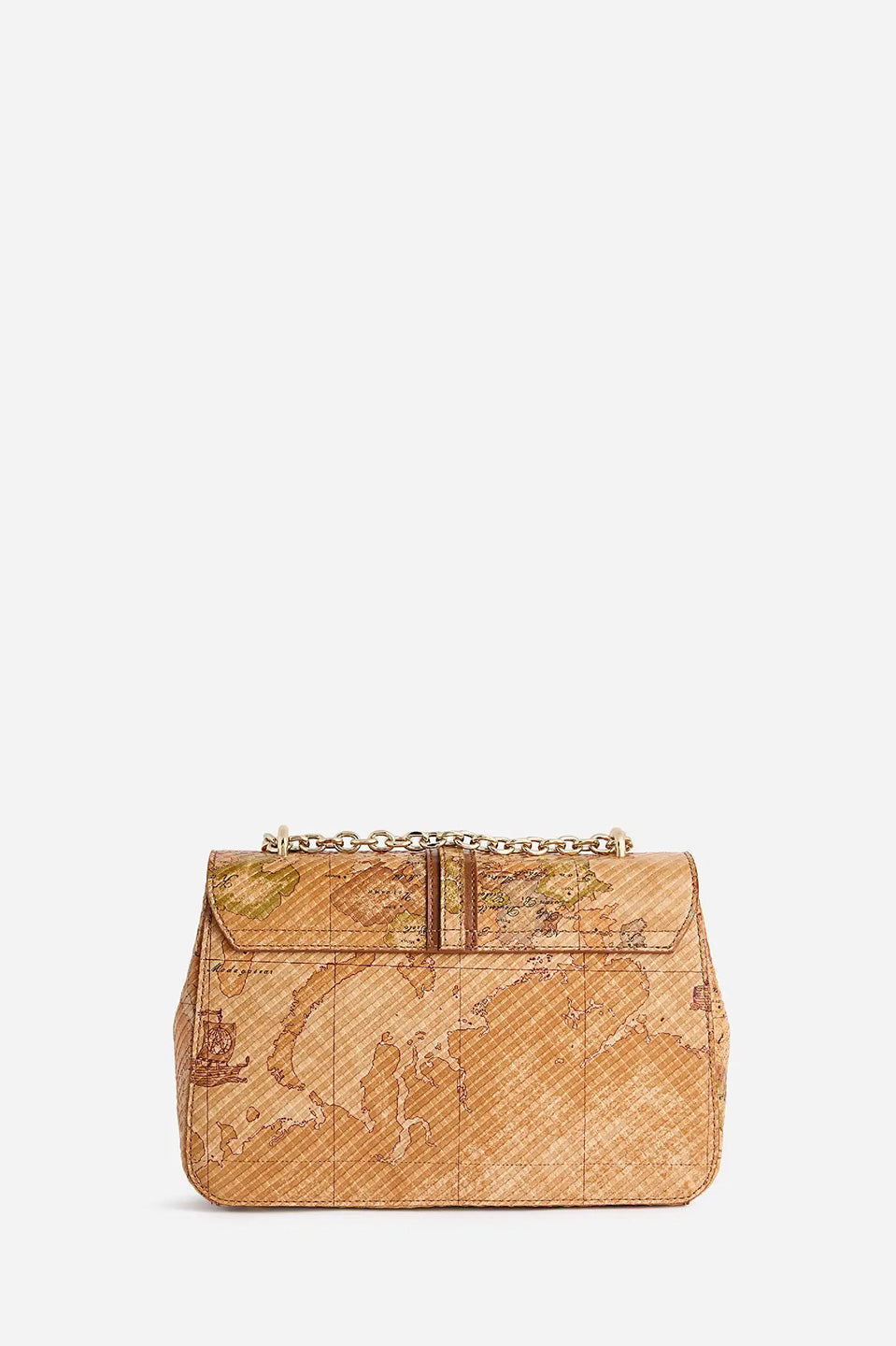 Γυναικεία τσάντα με iconic χάρτη 100% δέρμα Alviero Martini - LLD57-T644-0010