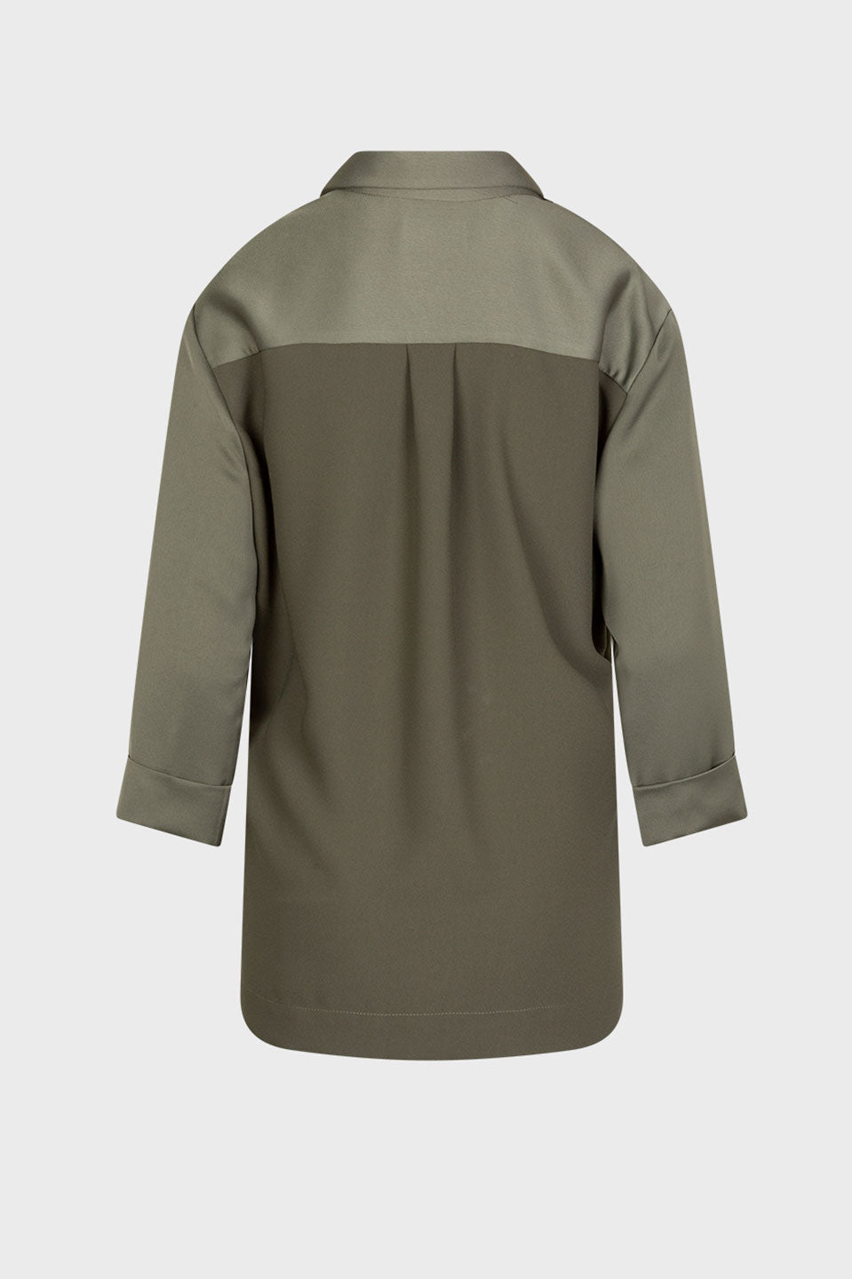 Γυναικείο Πουκάμισο αέρινο χακί Sandro Ferrone Lola