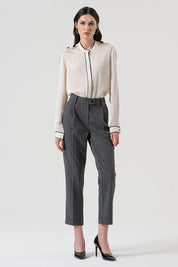 Γυναικείο πουκάμισο Corean εκρού Fracomina