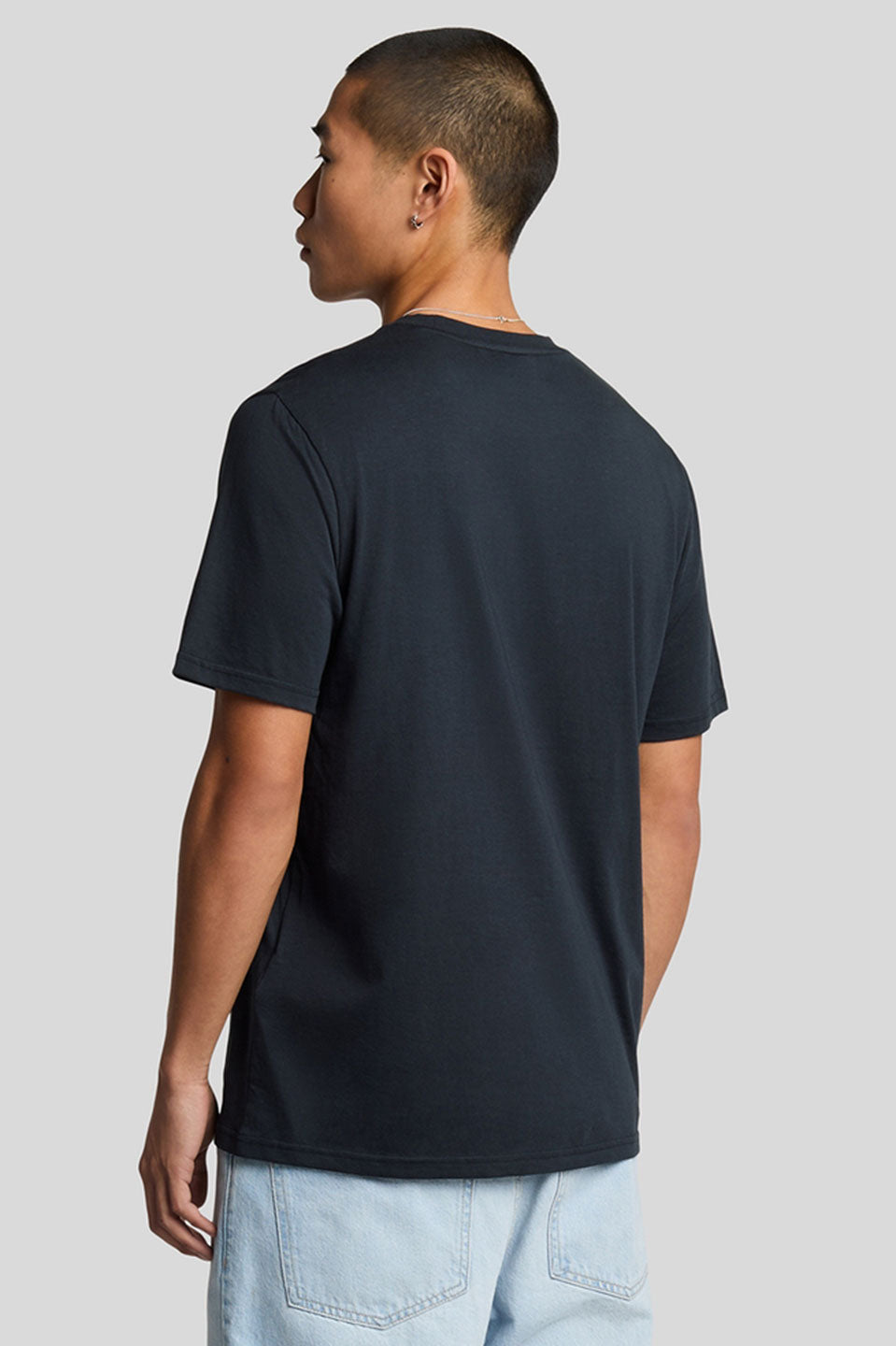 Ανδρικό Κοντομάνικο T-shirt μαύρο Lyle & Scott