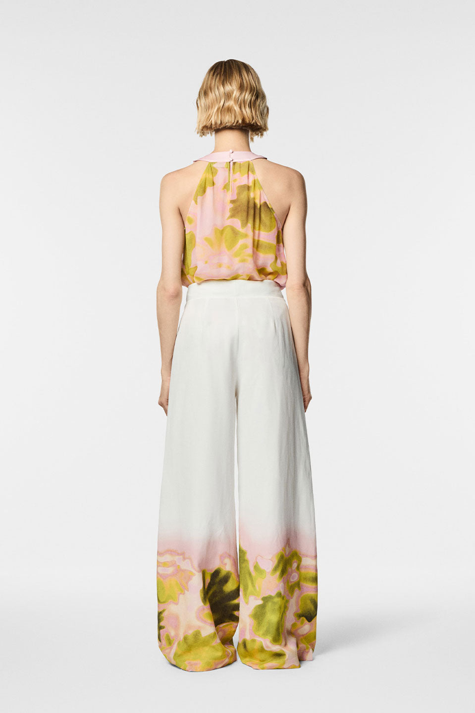 Γυναικεία Μπλούζα αμάνικη με pattern Nenette