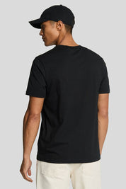 Ανδρικό Κοντομάνικο T-shirt με λογότυπο μαύρο Lyle & Scott