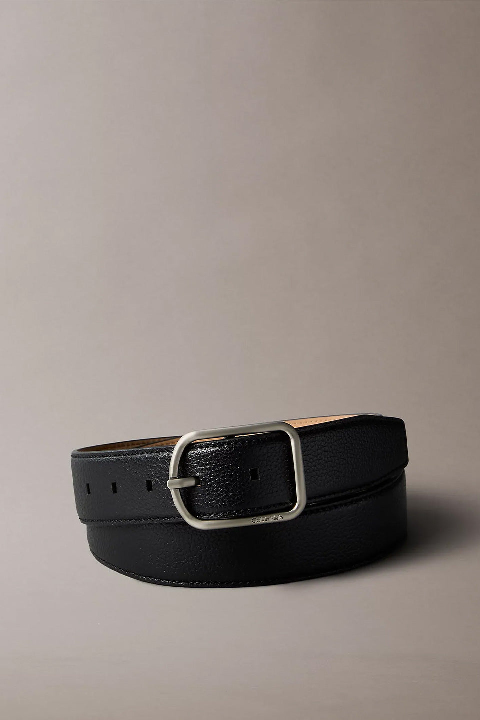 Ανδρική ζώνη μαύρη Calvin Klein - LV04D7024GUB1