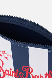 Γυναικείο Τσαντάκι μπλε-λευκό Saint Barth