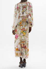 Γυναικείο Maxi φόρεμα εμπριμέ 00031531-EGYPROSE Camilla