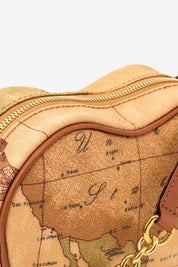 Τσάντα crossbody καρδιά με iconic map pattern Alviero Martini CD012-6000-0010
