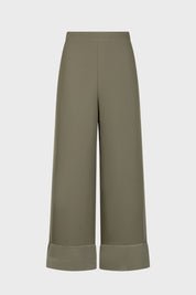 Γυναικείο Παντελόνι αέρινο χακί Sandro Ferrone Lola