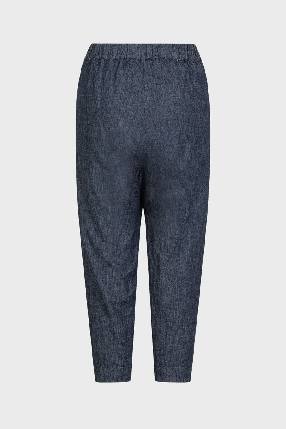 Γυναικείο Παντελόνι λινό-βαμβακερό blend σκούρο μπλε Sandro Ferrone