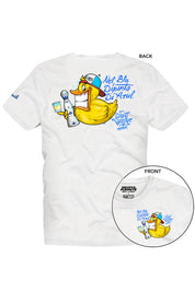 Ανδρικό T-shirt duck λευκό MC2 Saint Barth