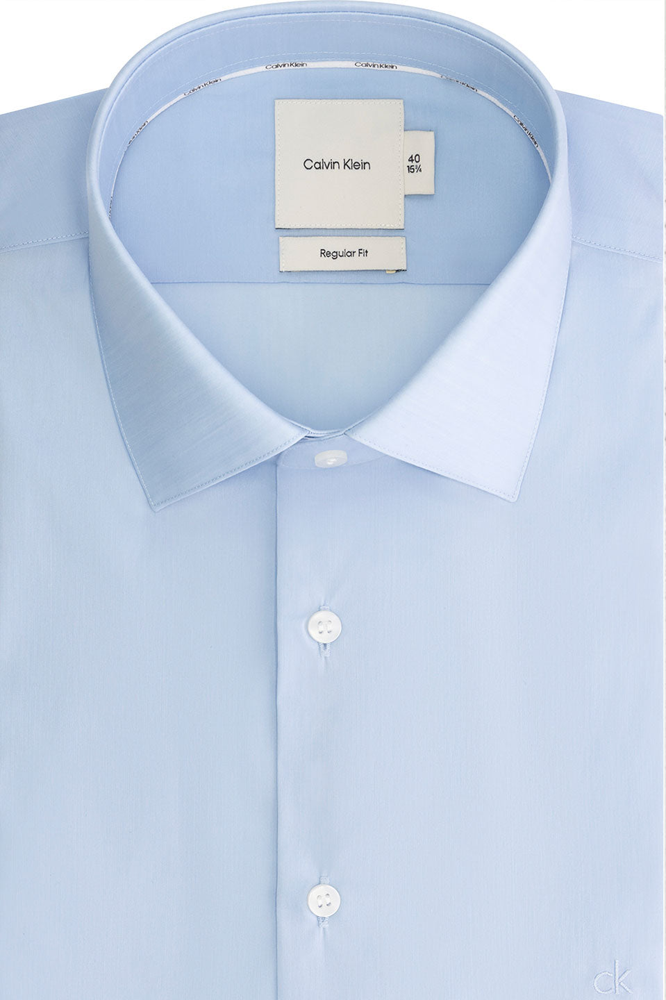 Ανδρικό Πουκάμισο slim fit γαλάζιο Calvin Klein K10K114356C1S