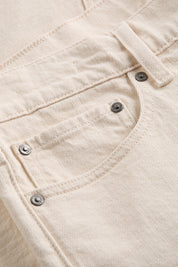 Ανδρική Βερμούδα σε κανονική γραμμή μπεζ denim light Calvin Klein K10K1140781AI