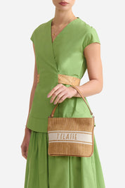 Γυναικεία τσάντα raffia LLE93-9925-0970 Alviero Martini