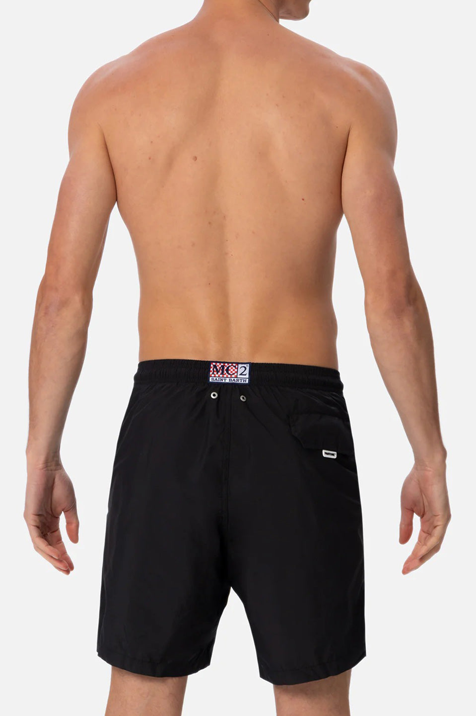 Ανδρικό μαγιό μαύρο PANTONE Saint Barth MC2