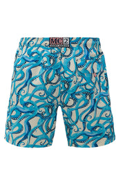 Ανδρικό μαγιό με χταπόδια πολύχρωμο Saint Barth MC2