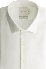 Ανδρικό Πουκάμισο slim fit λευκό Calvin Klein K10K114316YAF