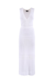 Γυναικείο Πλεκτό φόρεμα λευκό Nenette
