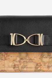 Γυναικεία τσάντα συνδυασμός δέρμα και iconic χάρτης Alviero Martini - LLD58-B600-0001