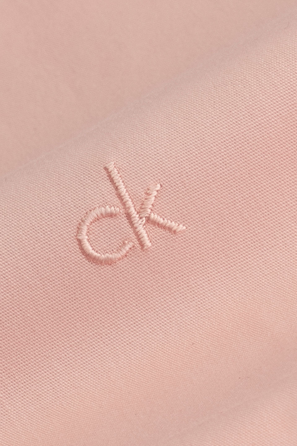 Ανδρικό Πουκάμισο ποπλίνα slim fit ροδακινί Calvin Klein K10K108229TEK