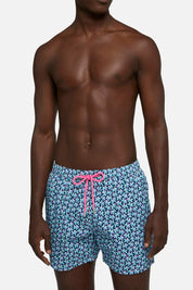 Ανδρικό μαγιό με ψάρια πολύχρωμο Saint Barth MC2