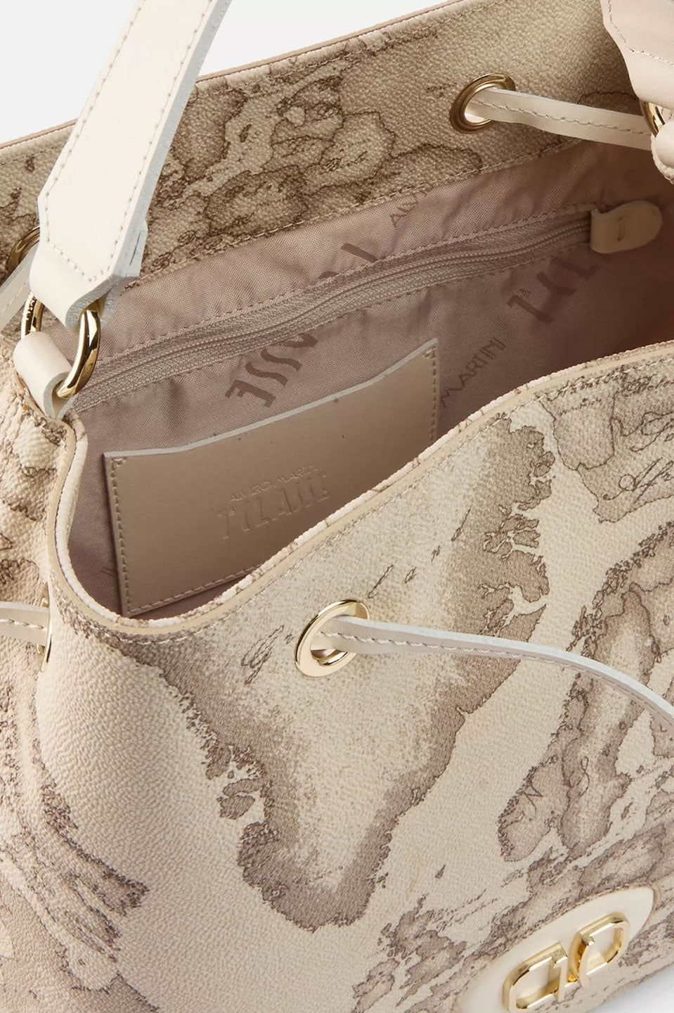 Γυναικεία Τσάντα πουγκί με iconic map pattern Alviero Martini LLC27-9398-0937