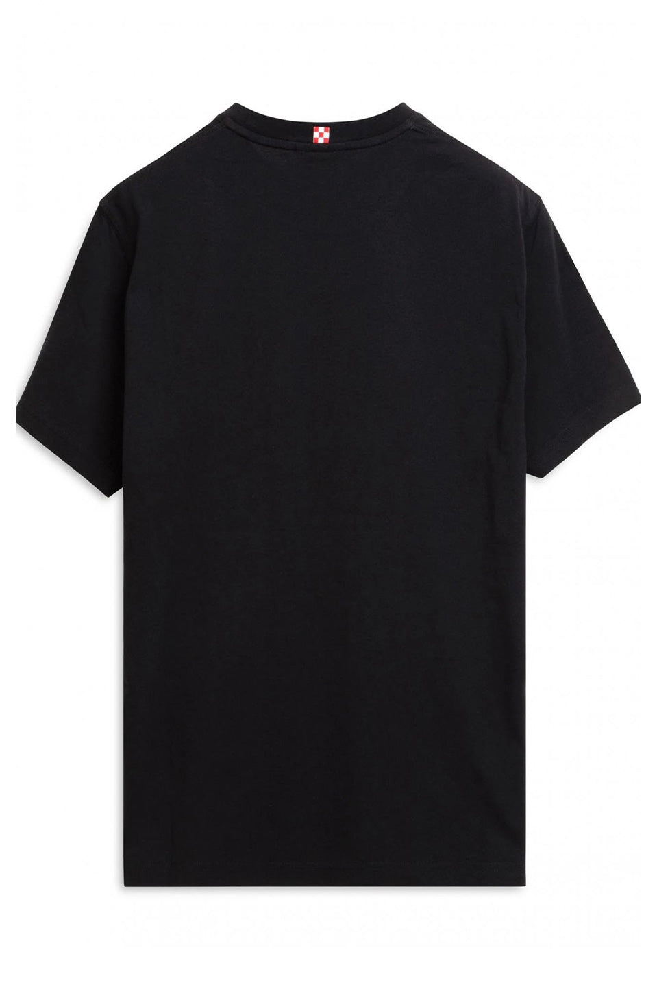 Ανδρικό T-shirt με τύπωμα μαύρο Saint Barth MC2
