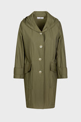 Γυναικείο Trench coat πανωφόρι χακί Sandro Ferrone Lola