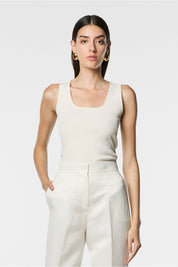 Γυναικείο Αμάνικο τοπ λευκό Nenette