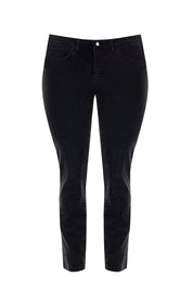 Γυναικείο παντελόνι τζιν στενή γραμμή μαύρο Rinascimento