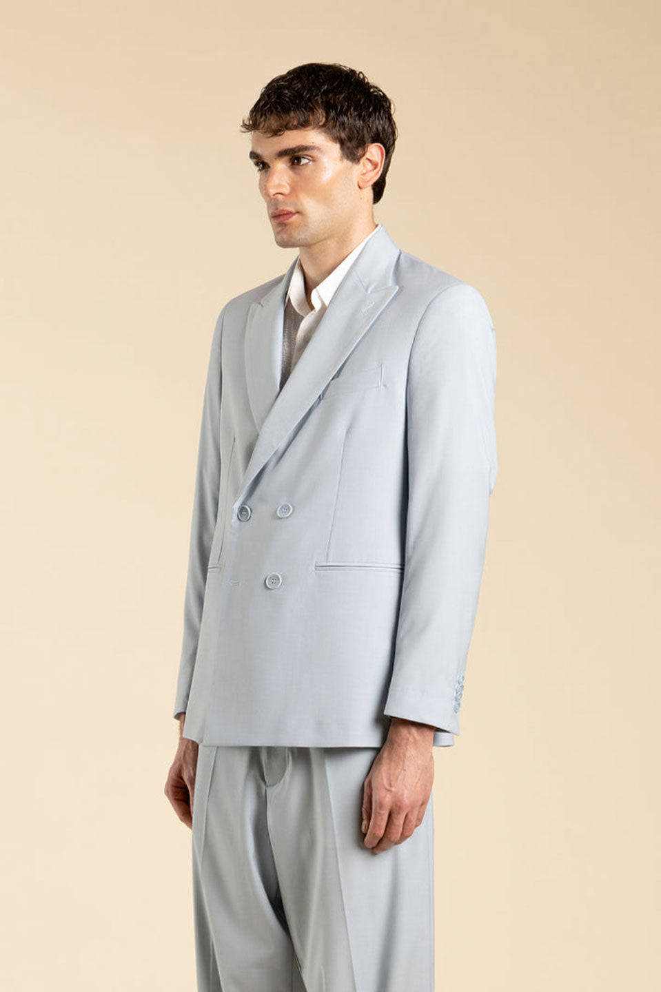 Ανδρικό Σακάκι με διπλά κουμπιά γαλάζιο I'M BRIAN