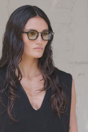 Γυαλιά ηλίου Iris Black / Lt Green AKILA