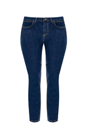 Γυναικείο παντελόνι τζιν στενή γραμμή ελαστικό Rinascimento