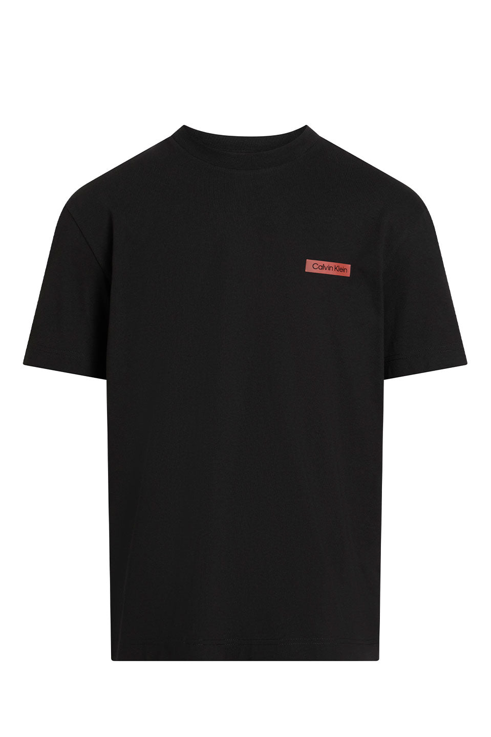 Ανδρικό Κοντομάνικο T-shirt με στάμπα μαύρο Calvin Klein K10K114158BEH