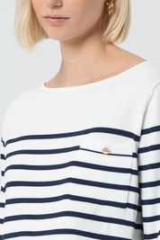 Γυναικεία μπλούζα ριγέ μαρινιέρα Fracomina