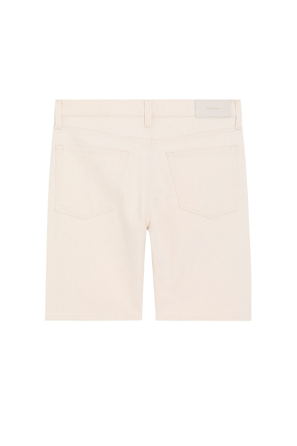 Ανδρική Βερμούδα σε κανονική γραμμή μπεζ denim light Calvin Klein K10K1140781AI