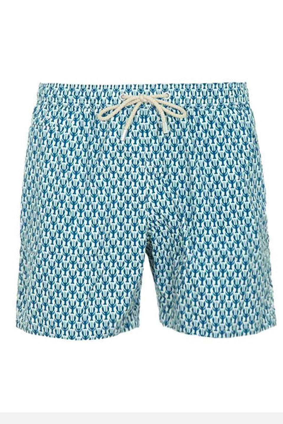 Ανδρικό μαγιό με αστακούς γαλάζιο Saint Barth MC2