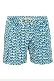 Ανδρικό μαγιό με αστακούς γαλάζιο Saint Barth MC2