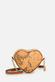 Τσάντα crossbody καρδιά με iconic map pattern Alviero Martini CD012-6000-0010