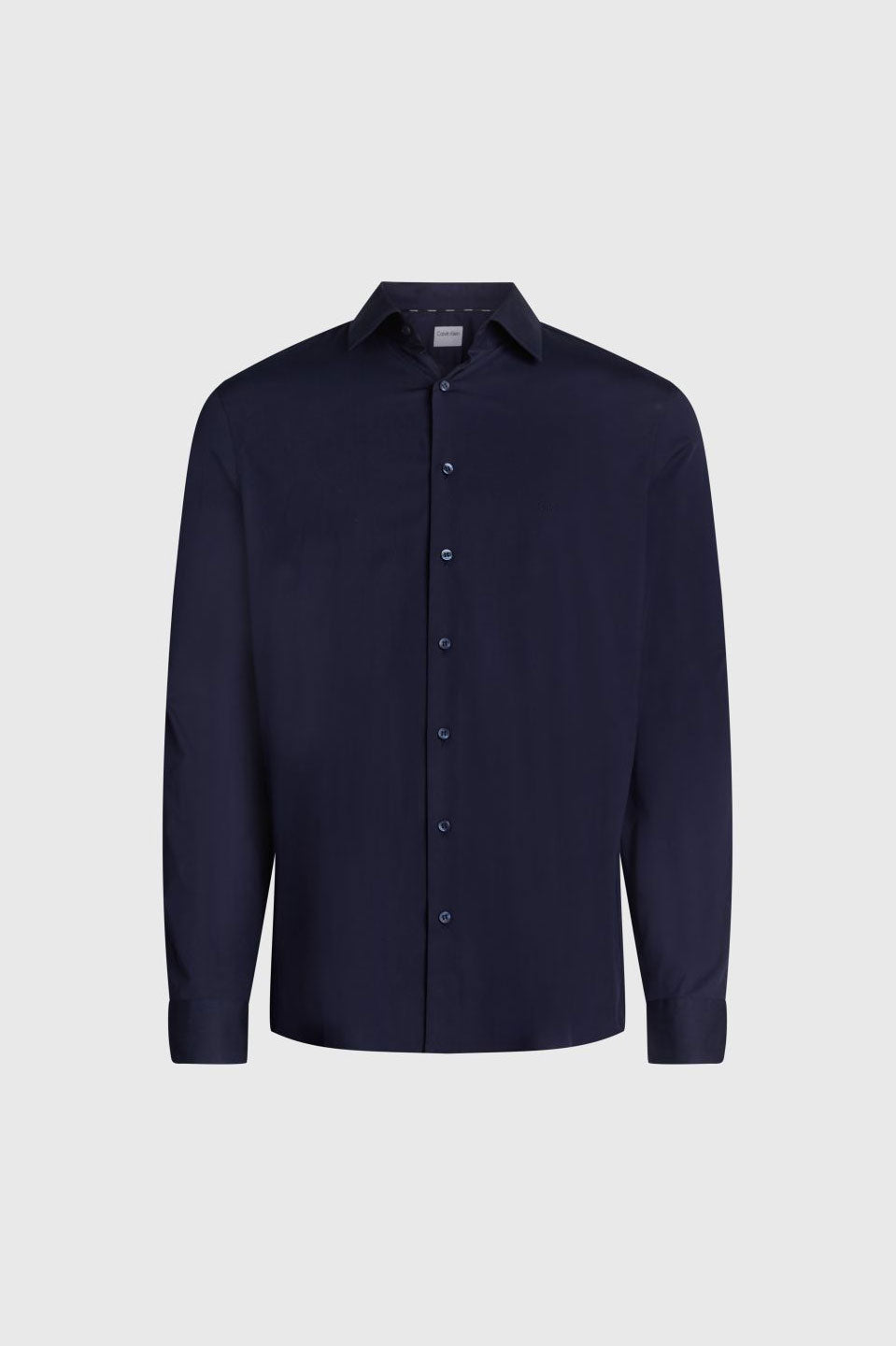 Ανδρικό Πουκάμισο ποπλίνα regular fit σκούρο μπλε Calvin Klein K10K109509CHW