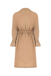 Γυναικείο πανωφόρι καπαρντίνα κλασσική με ζώνη ταμπά Rinascimento