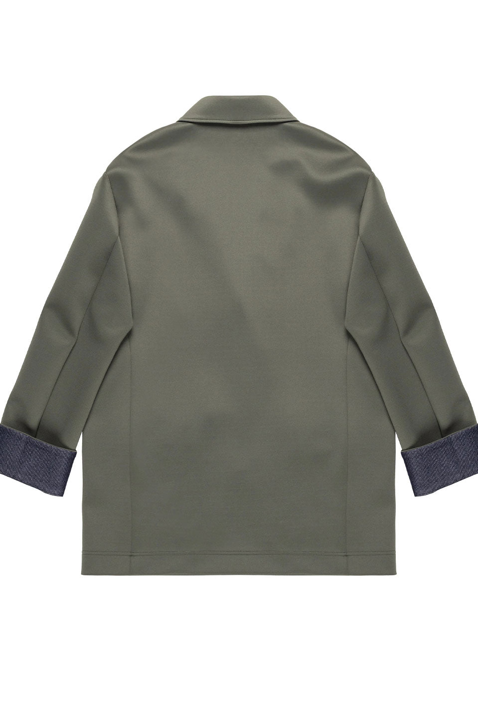 Γυναικείο σακάκι scuba χακί Nenette