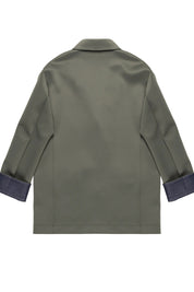 Γυναικείο σακάκι scuba χακί Nenette