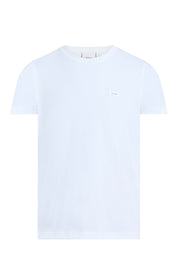 Ανδρικό Κοντομάνικο T-shirt σε στενή γραμμή λευκό Calvin Klein K10K112724YAF