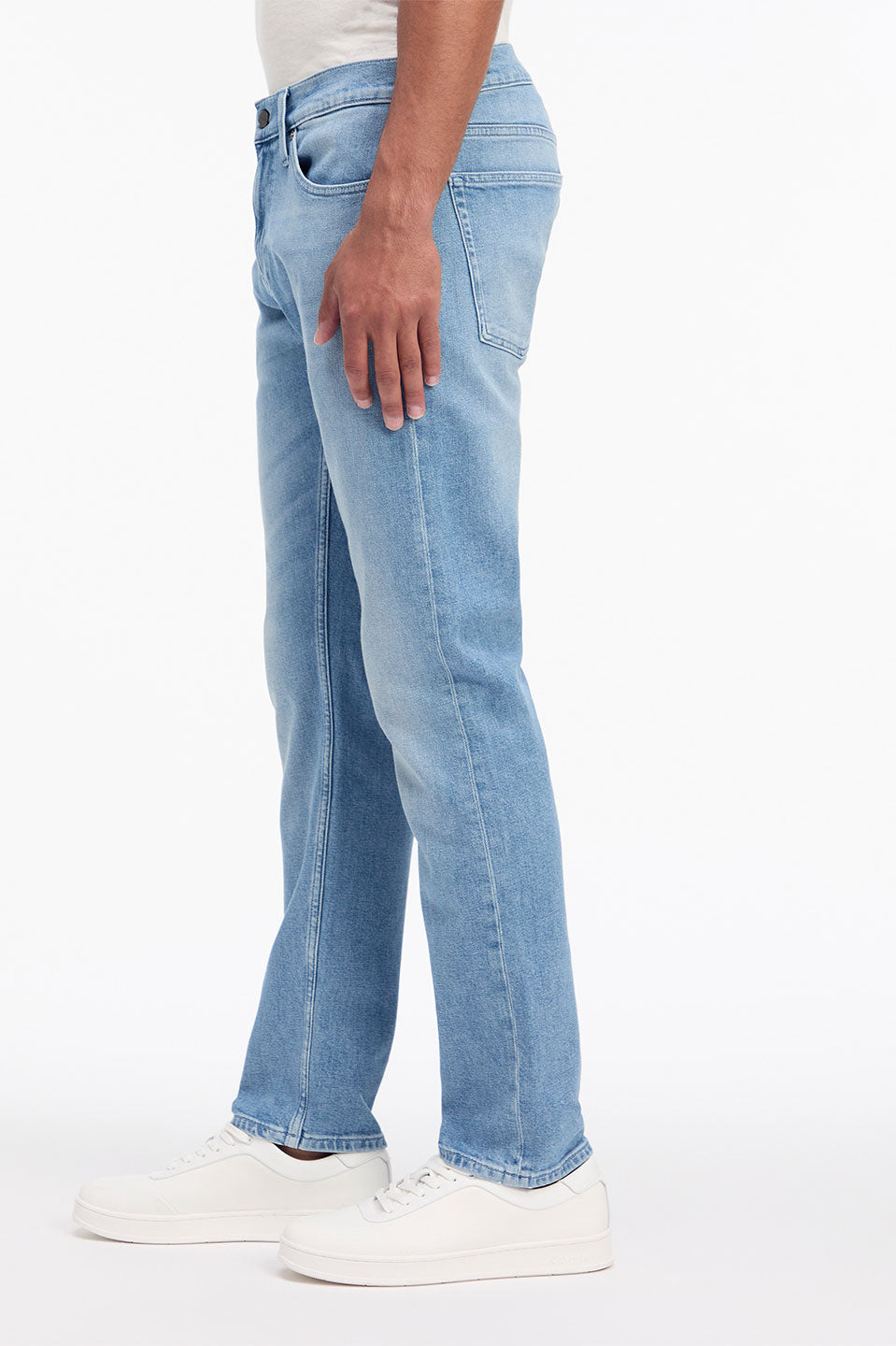 Ανδρικό Τζιν παντελόνι σε ίσια γραμμή μπλε Calvin Klein K10K1142851AE