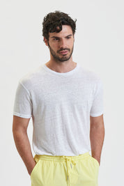 Ανδρικό Κοντομάνικο T-Shirt λευκό Gianni Lupo