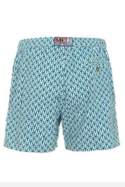 Ανδρικό μαγιό με αστακούς γαλάζιο Saint Barth MC2