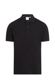 Ανδρική Πόλο μπλούζα κανονική γραμμή μαύρη Calvin Klein K10K114484BEH