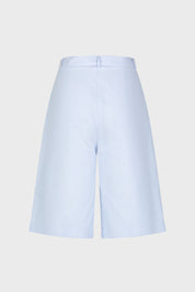 Γυναικεία Βερμούδα ριγέ γαλάζιο Sandro Ferrone